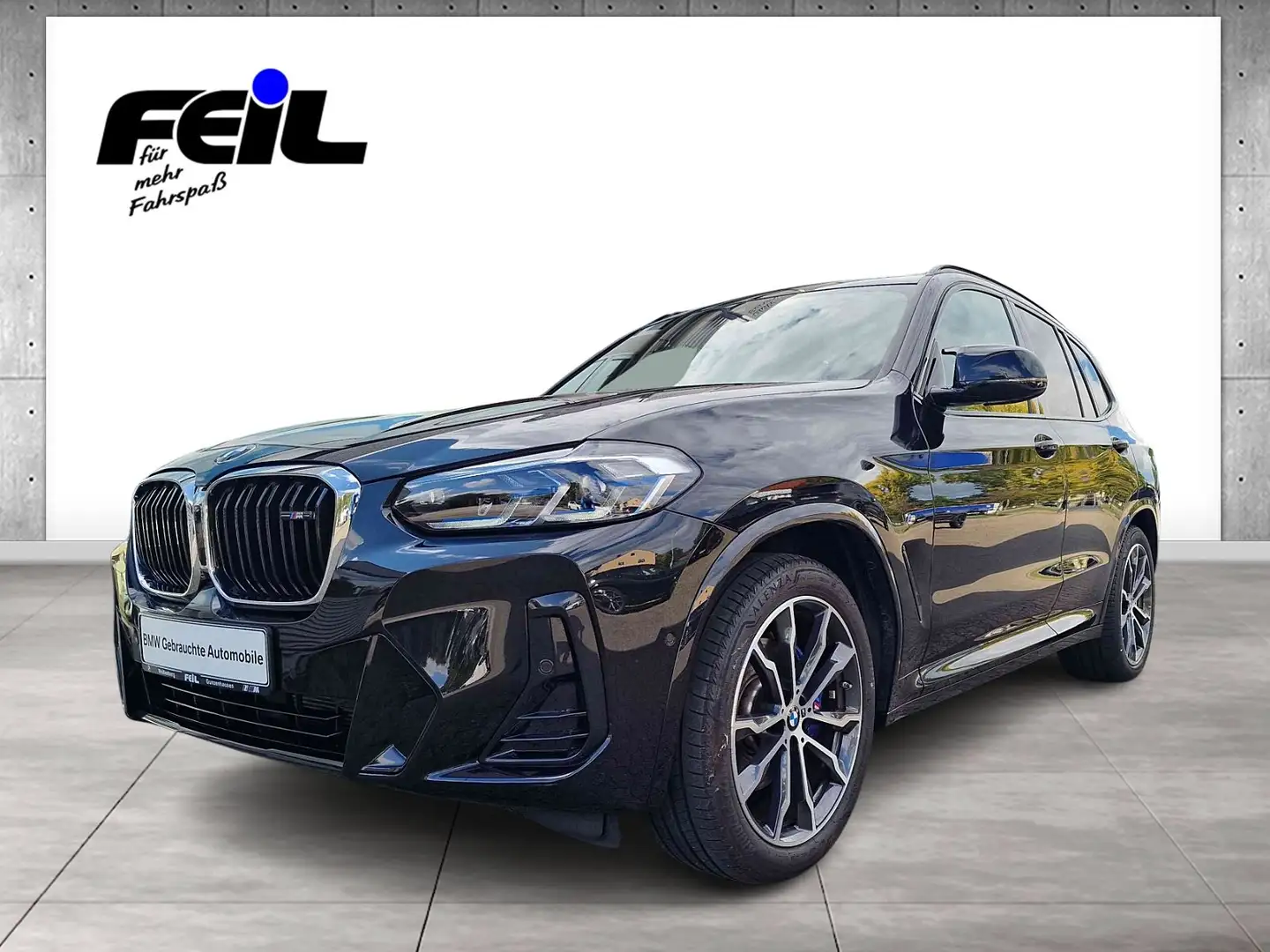 BMW X3 M 40i Head-Up HK HiFi DAB LED WLAN RFK Shz Schwarz - 1