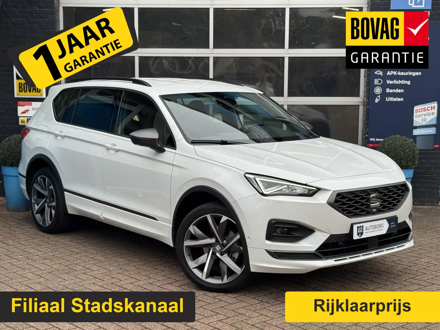 SEAT Tarraco 1.5 TSI FR Business Intense GRATIS Aleverpakket! | Wit - 1