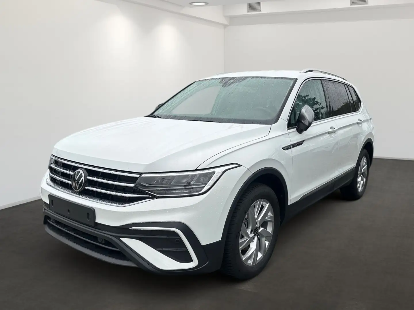 Volkswagen Tiguan Allspace 2.0 TDI Life DSG AHK Navi LED Re Weiß - 2