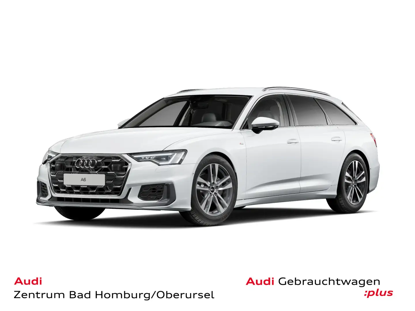 Audi A6 Design 40 TDI S line*Navi*Matrix*Alu*AH Weiß - 1