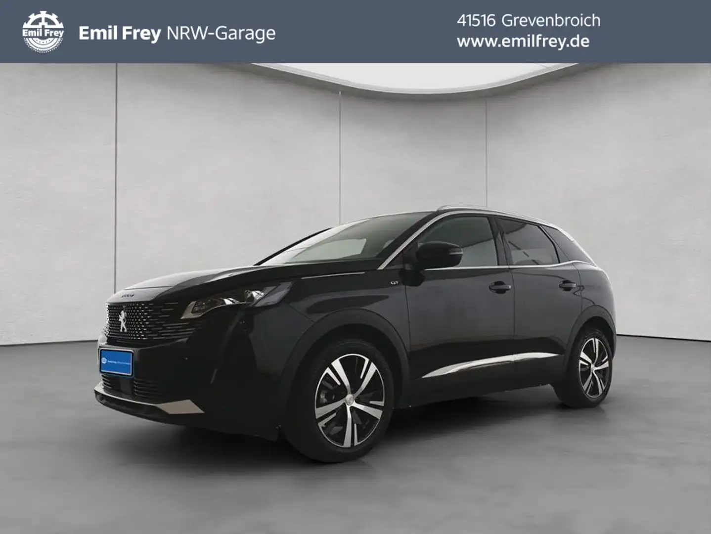 Peugeot 3008 Hybrid 136 e-DSC6 GT AHK+LED+NAVI+PDC Noir - 1