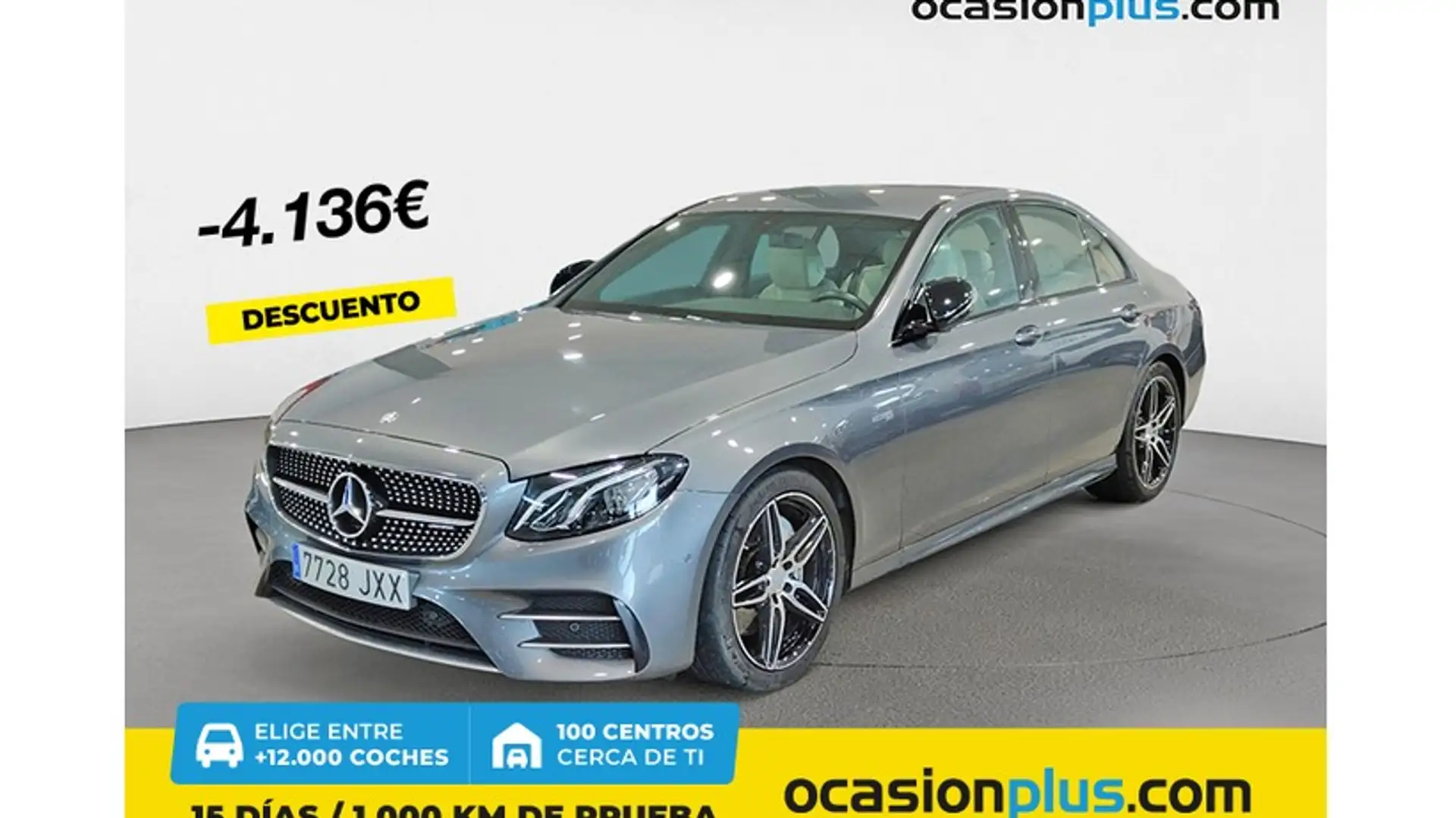 Mercedes-Benz E 43 AMG 4Matic 9G-Tronic Gris - 1