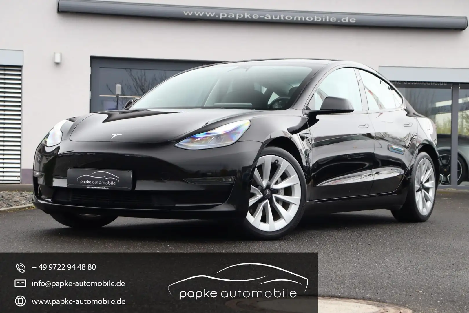 Tesla Model 3 Long Range Dual AWD +AHK+MWST+RYZEN+19"+ Negro - 1