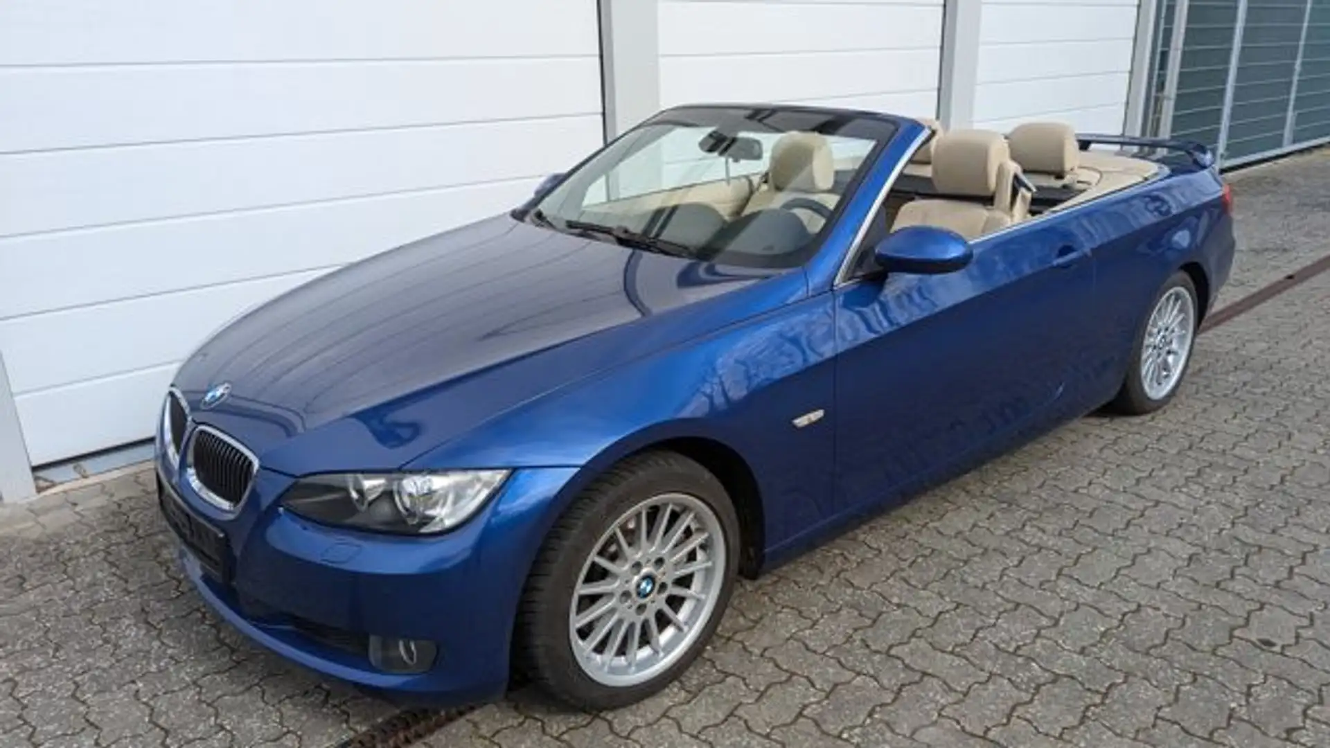 BMW 325 i Cabrio*Automatik*Leder beige*2 Hand* Blau - 1