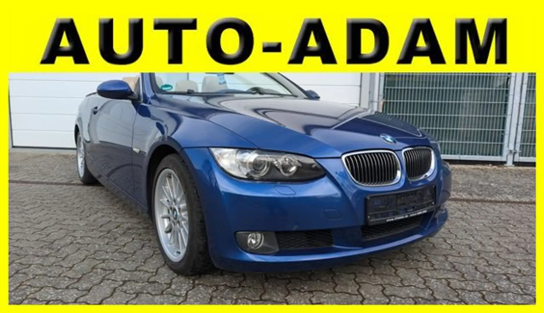 BMW 325 i Cabrio*Automatik*Leder beige*2 Hand* Blau - 2