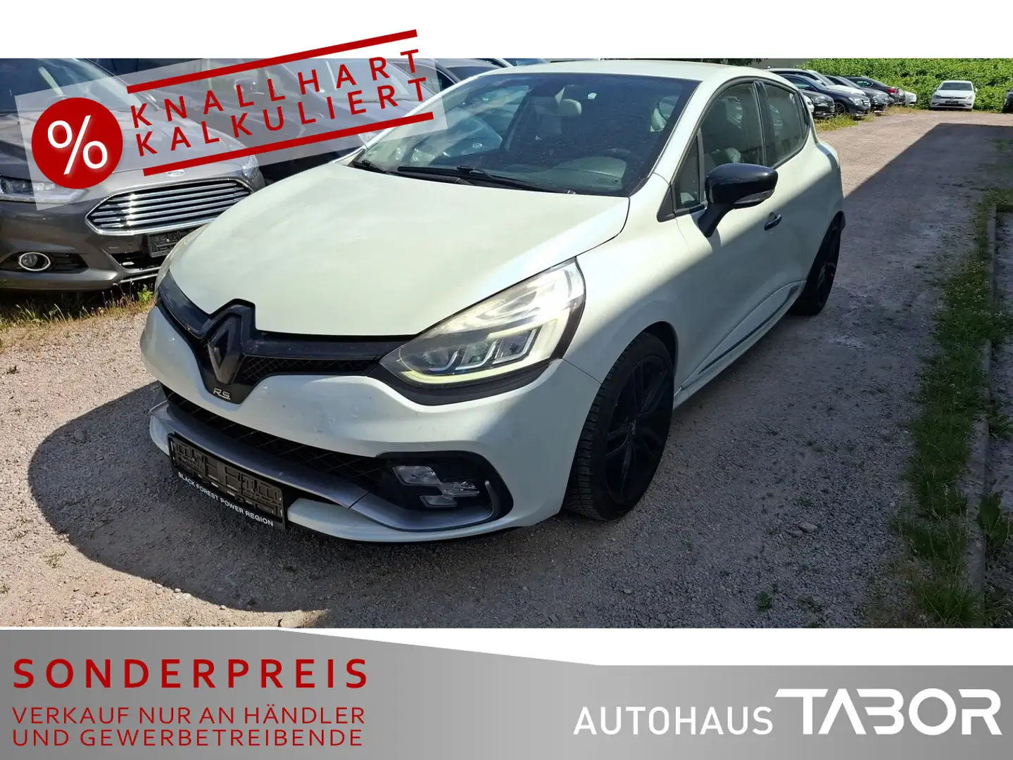 Renault Clio IV 1.6 TCe 220 RS Trophy R.S.-Monitor SHZ Weiß - 1