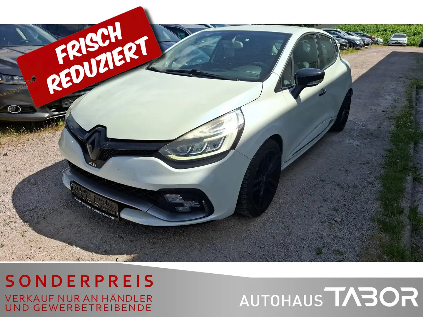 Renault Clio IV 1.6 TCe 220 RS Trophy R.S.-Monitor SHZ Weiß - 1