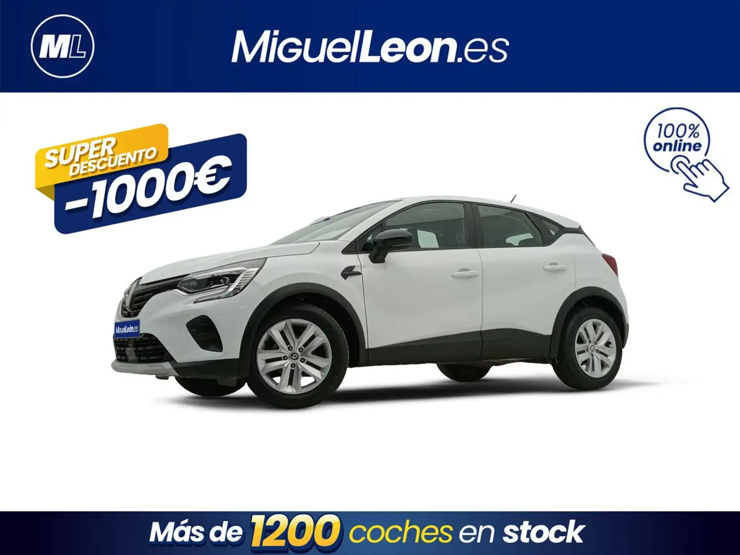 Renault Captur TCe Intens 67kW Blanc - 1