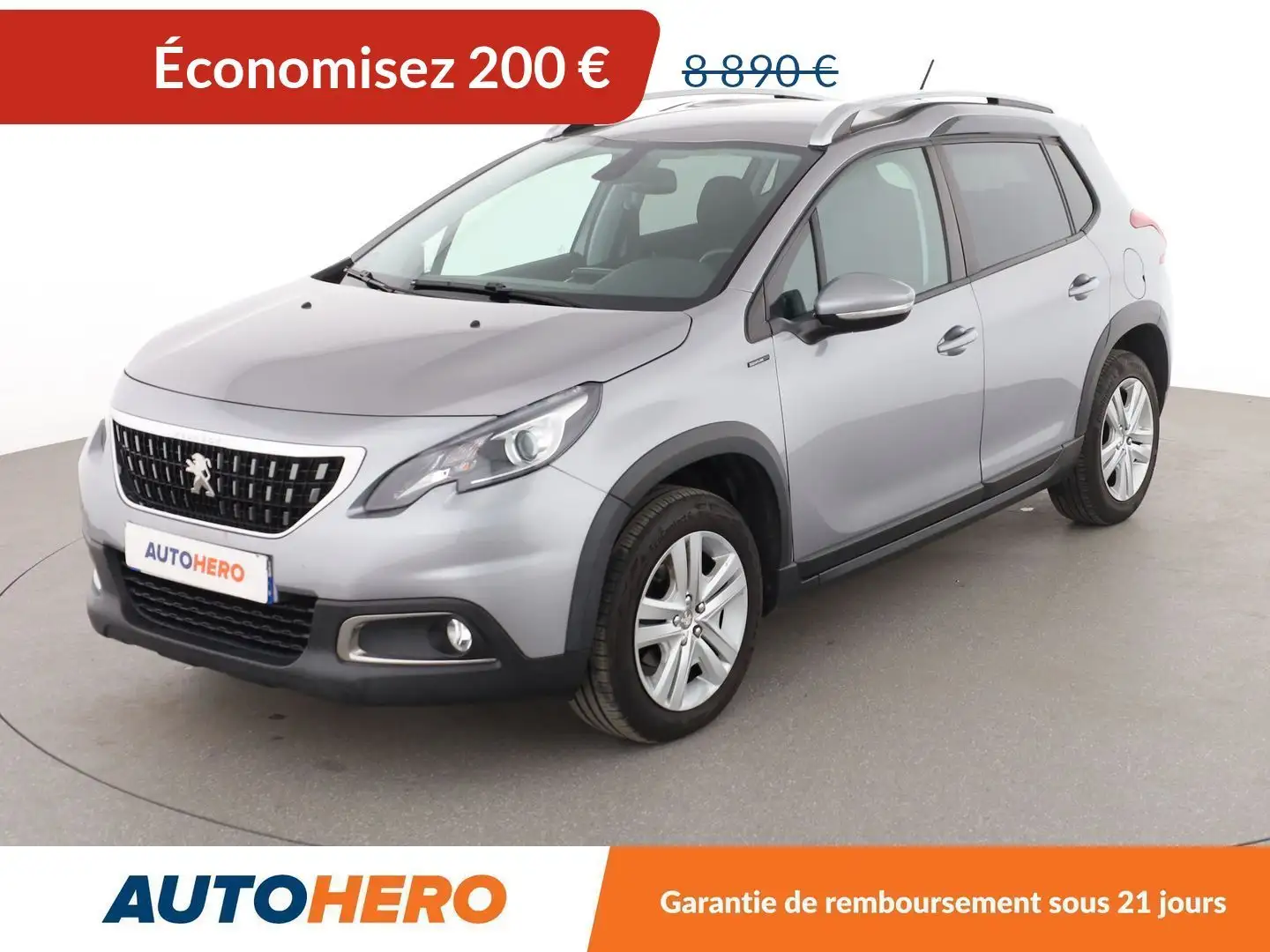 Peugeot 2008 1.2 PureTech Signature Gris - 1