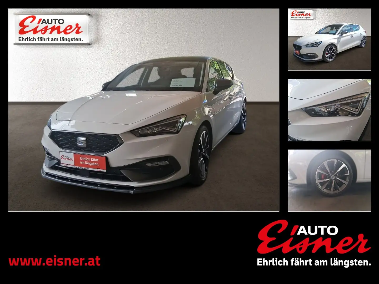 SEAT Leon FR 1.0 TSI Weiß - 1