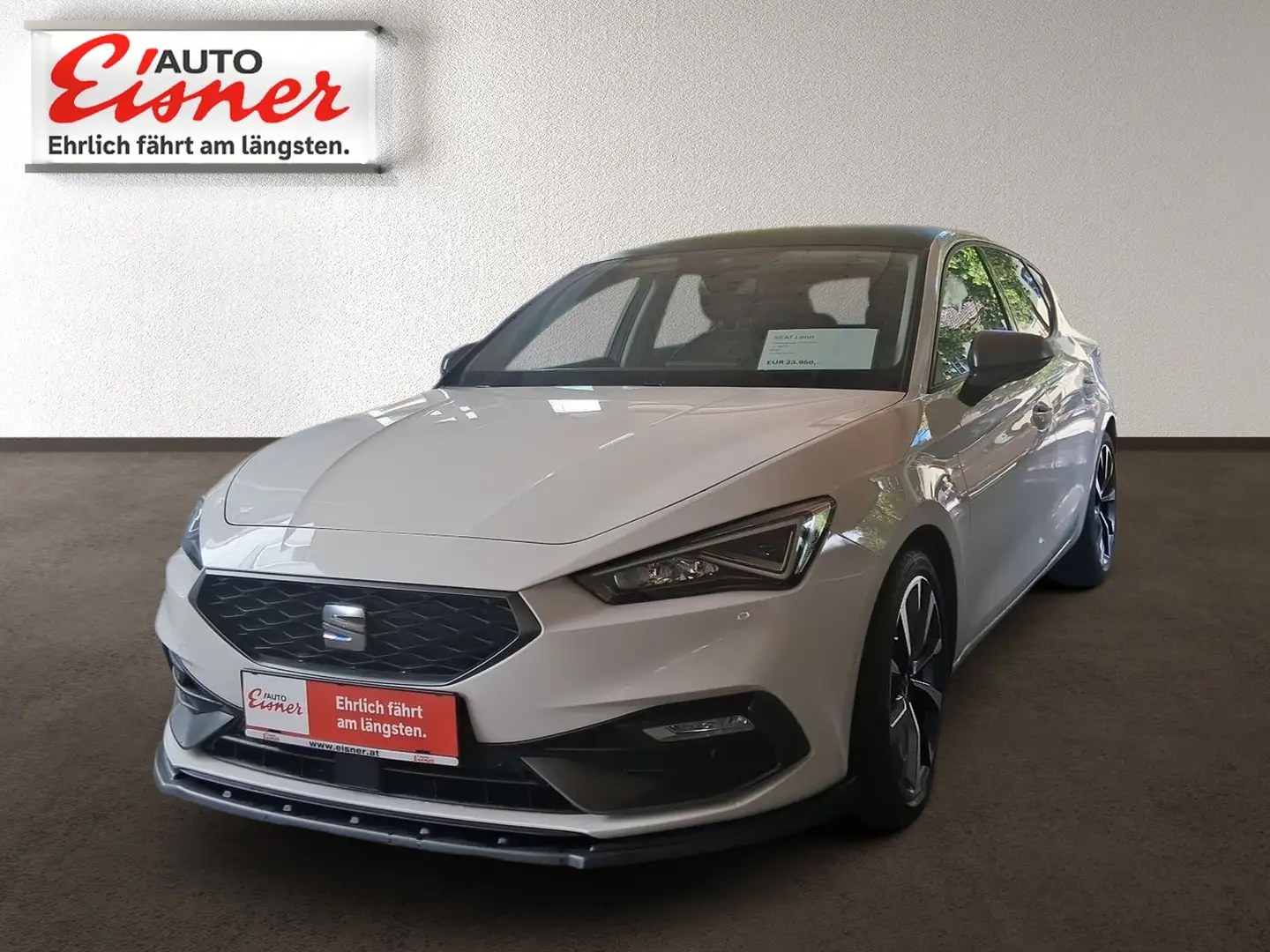 SEAT Leon FR 1.0 TSI Weiß - 2