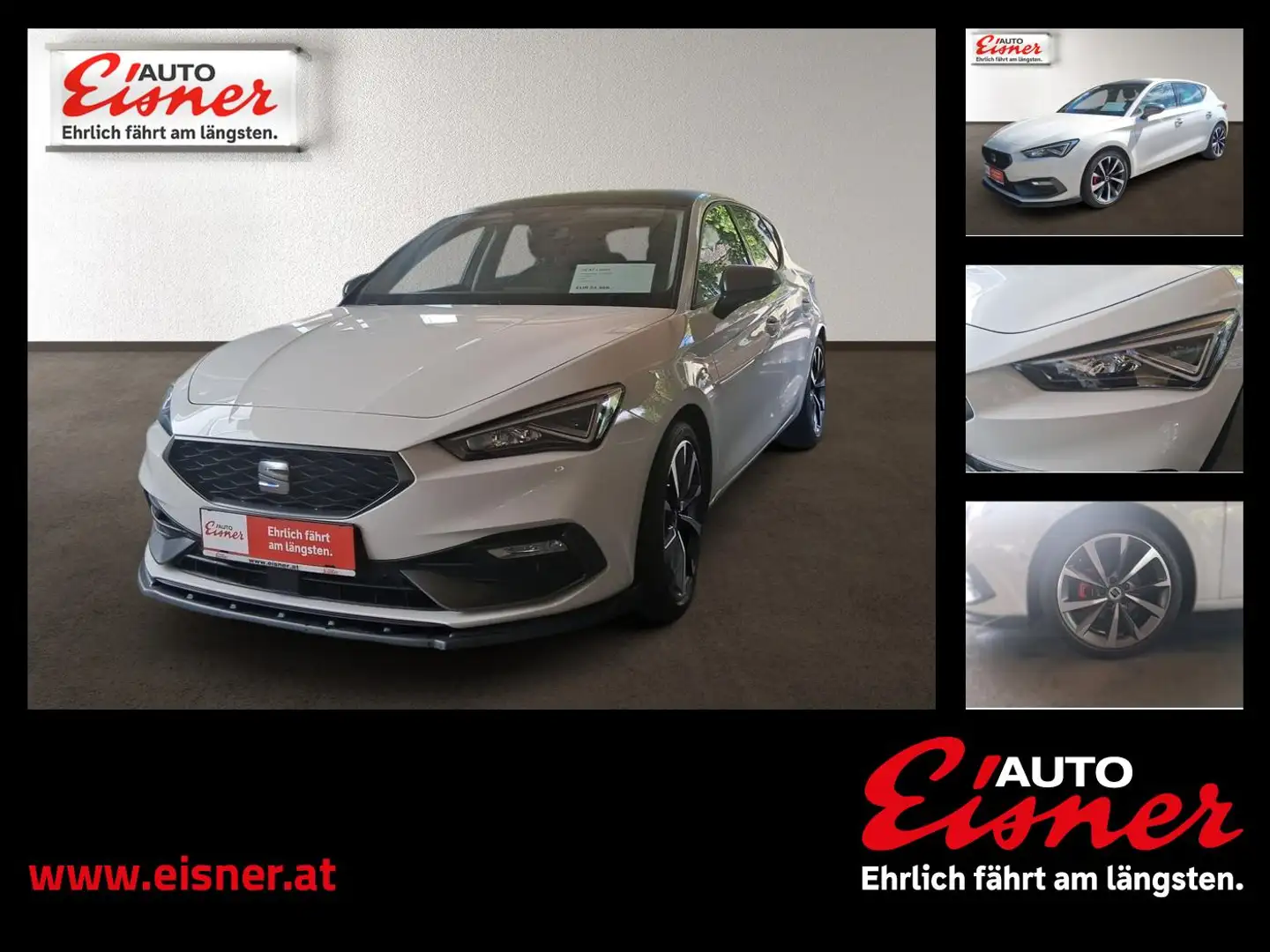 SEAT Leon FR 1.0 TSI Weiß - 1