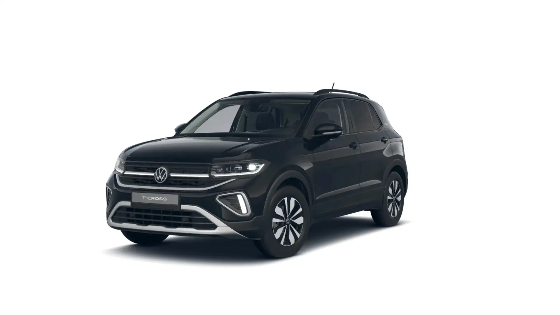 Volkswagen T-Cross 1.0 TSI DSG LIFE GOAL IQ.LIGHT ACC KAMER Schwarz - 2