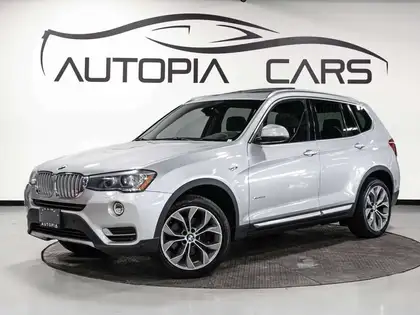 Gray 2015 BMW X3 SUV / Crossover All-Wheel Drive Automatic