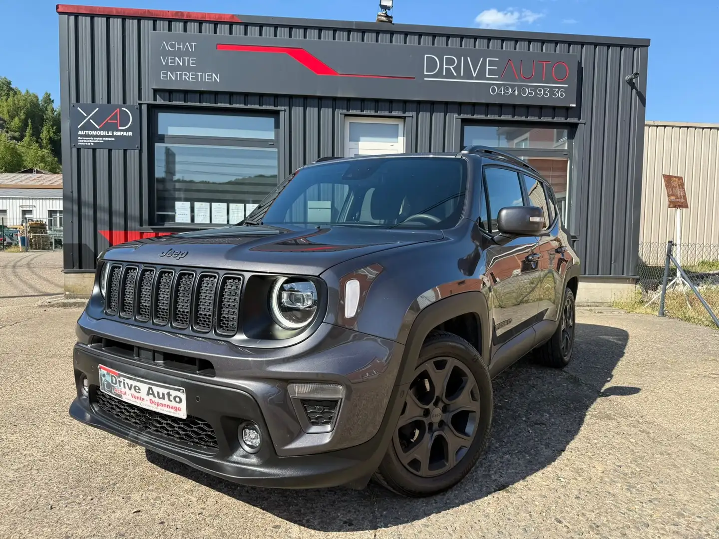 Jeep Renegade Led / Gps / Carplay / Capteurs / Camera / Garantie Gris - 1