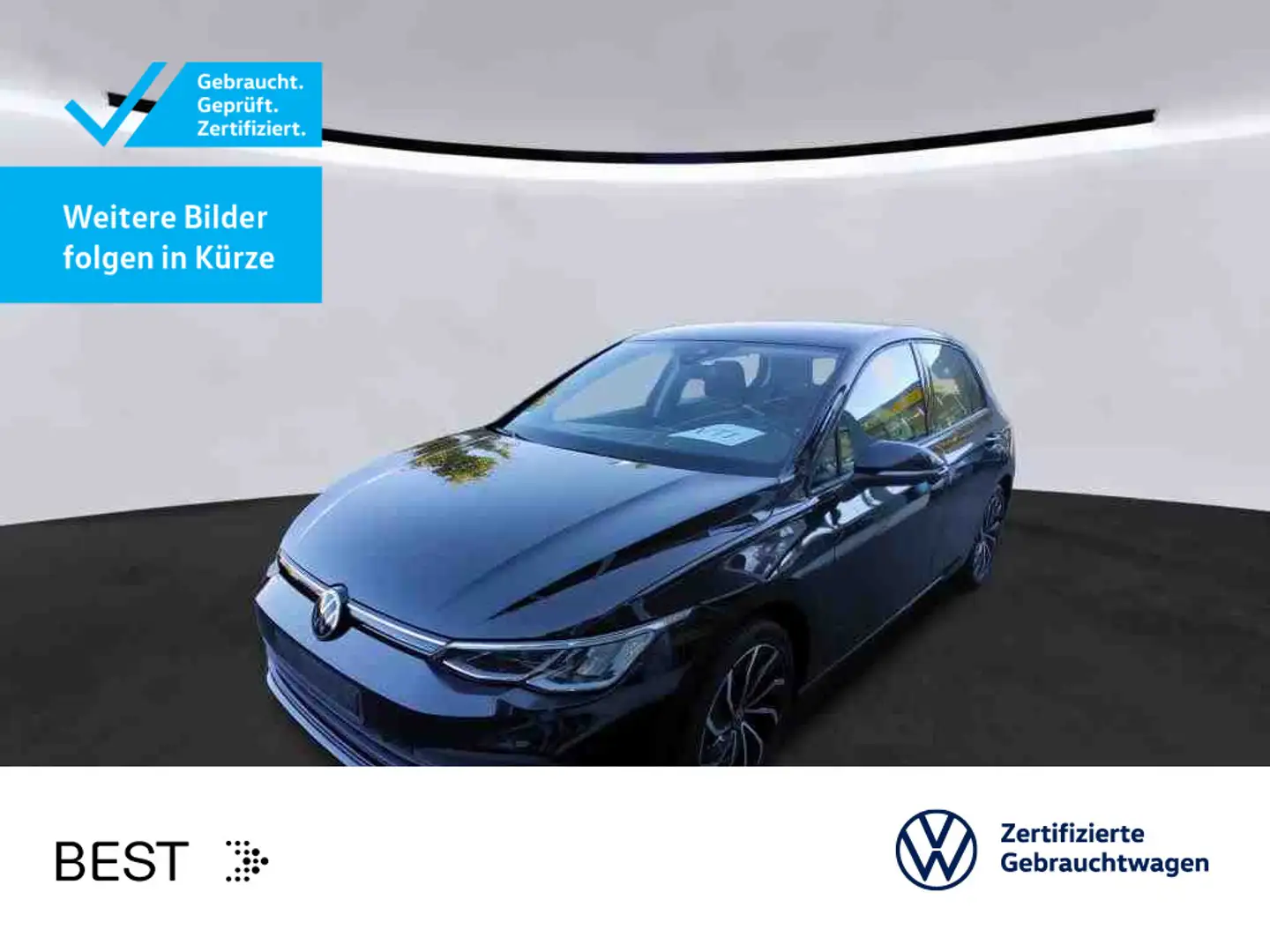 Volkswagen Golf VIII 1.5 eTSI DSG LIFE*NAVI*LED*KAMERA*ACC* Schwarz - 1