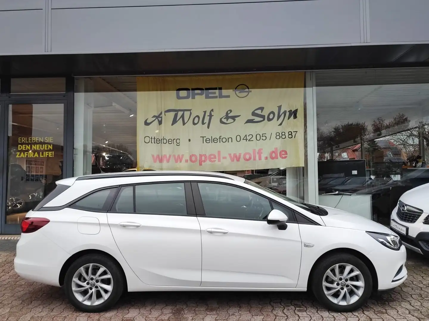 Opel Astra K ST Edition +SHZ+LHZ+PDC+APPLE+BT+ALU+ Blanco - 1