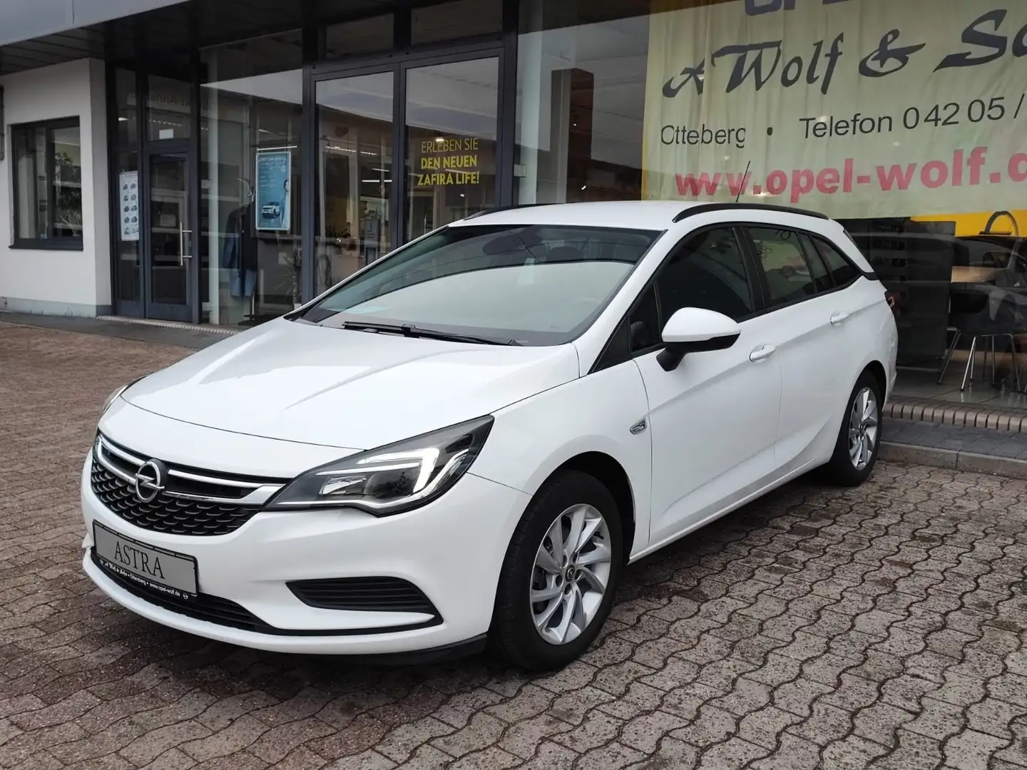 Opel Astra K ST Edition +SHZ+LHZ+PDC+APPLE+BT+ALU+ Weiß - 1
