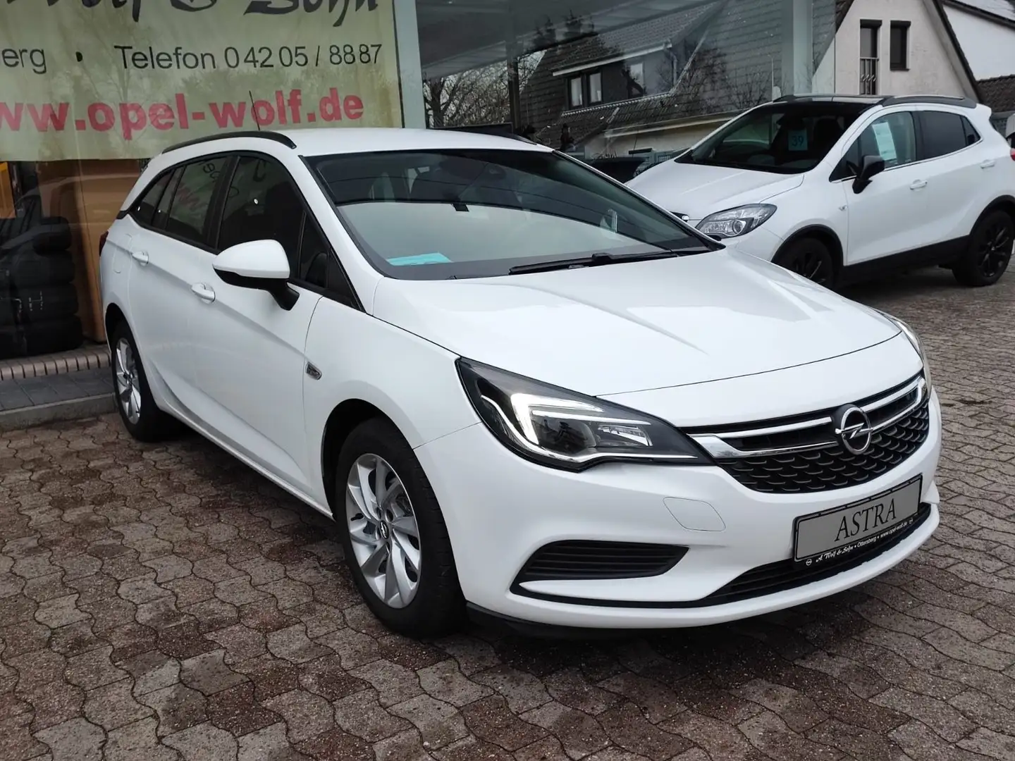 Opel Astra K ST Edition +SHZ+LHZ+PDC+APPLE+BT+ALU+ Blanco - 2
