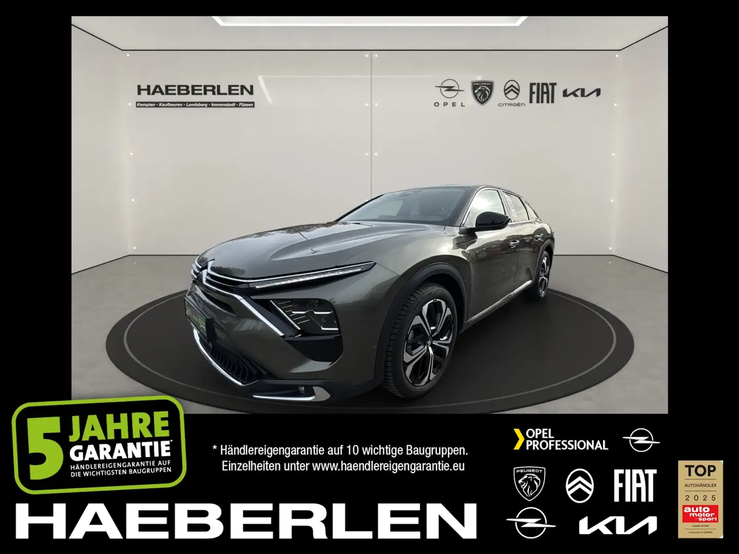 Citroen C5 X 1.2 PureTech 130 Plus LED+Navi+2xKlima+Kam. Grijs - 1