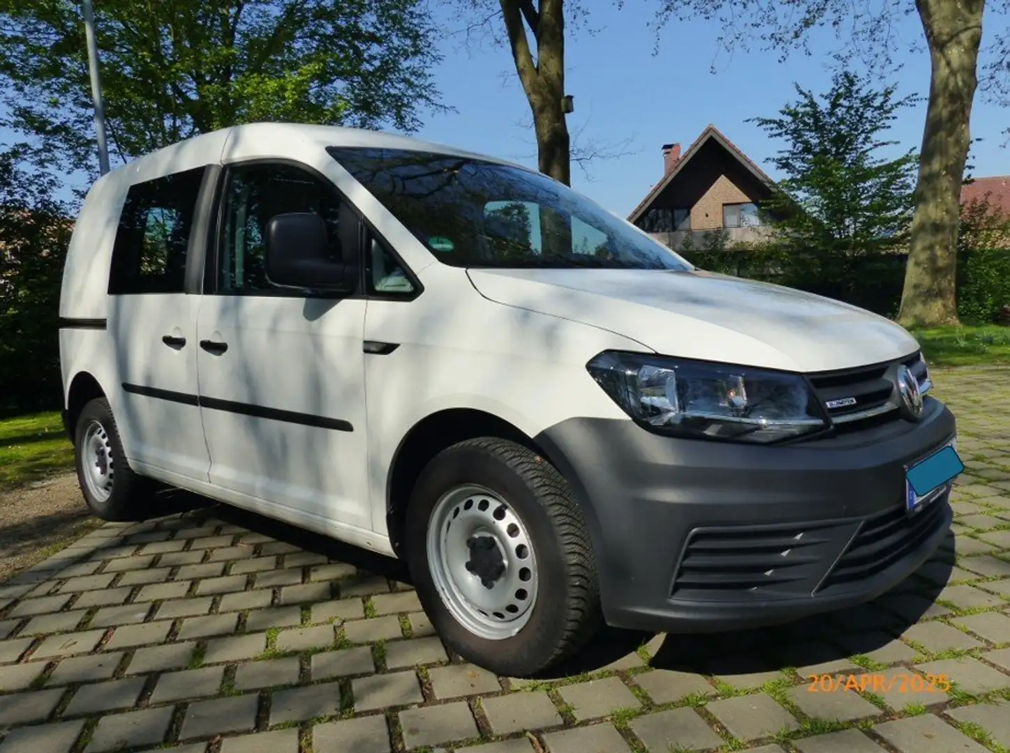 Volkswagen Caddy VW Caddy Kastenwagen 1.4 BiFuel TGI *Klima *AHK Weiß - 1