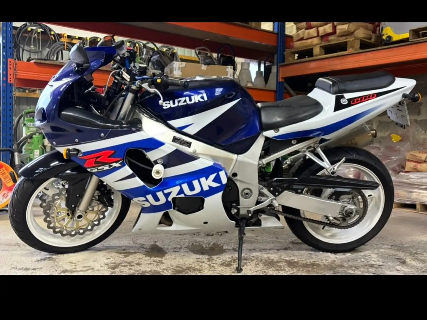 Suzuki GSX-R 600 Blue - 1