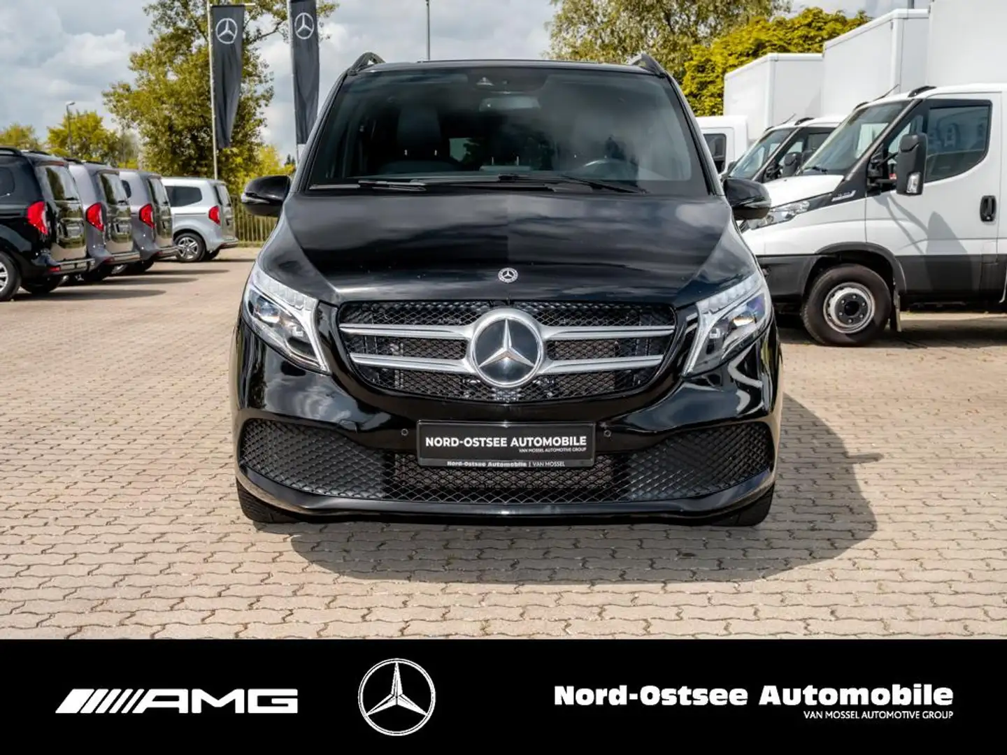 Mercedes-Benz V 250 d AVANTGARDE EXTRALANG KLIMA NAVI SHZ LED Negru - 2