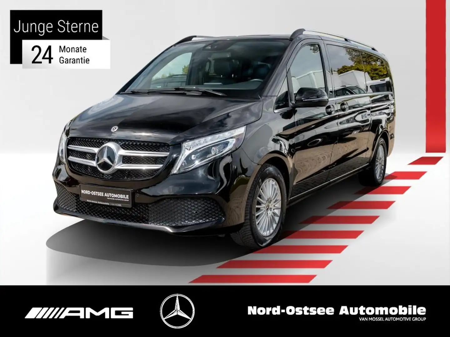 Mercedes-Benz V 250 d AVANTGARDE EXTRALANG KLIMA NAVI SHZ LED Negru - 1