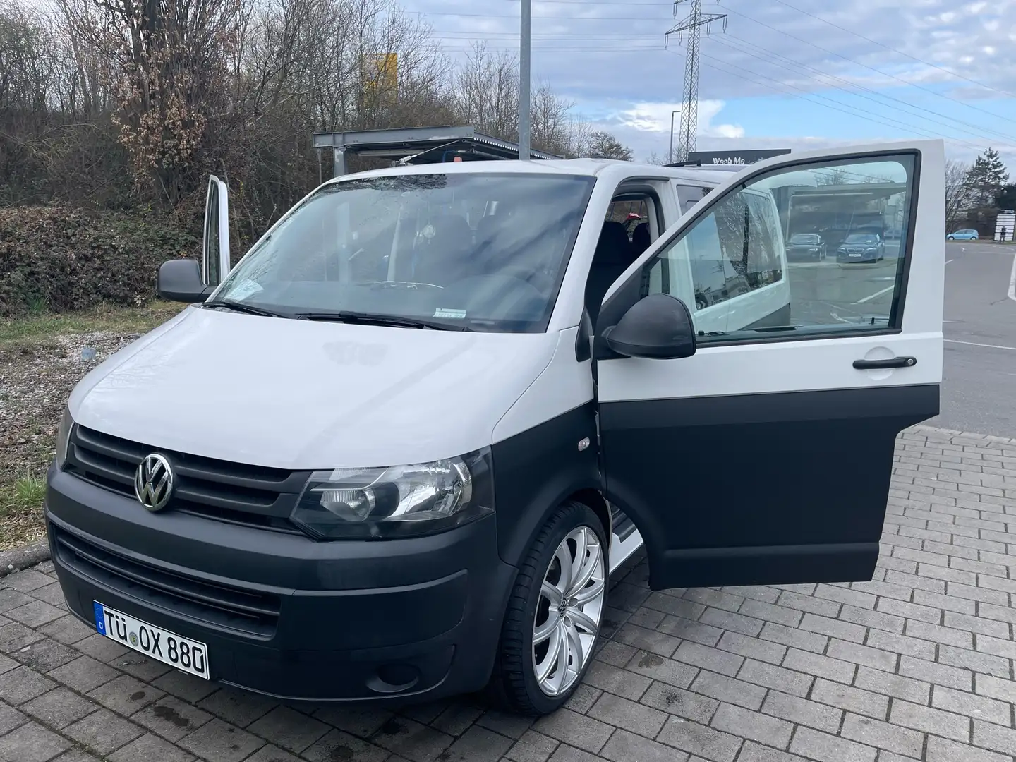 Volkswagen T5 Transporter VW T5, 9 Sitzen, 09/2015 Bílá - 1