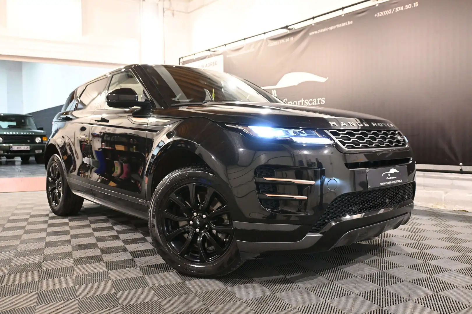 Land Rover Range Rover Evoque Evoque 2.0 TD4 AUTO DYNAMIC / CAMERA / CARPLAY Noir - 2
