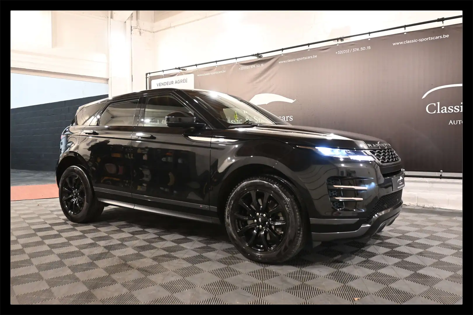 Land Rover Range Rover Evoque Evoque 2.0 TD4 AUTO DYNAMIC / CAMERA / CARPLAY Noir - 1
