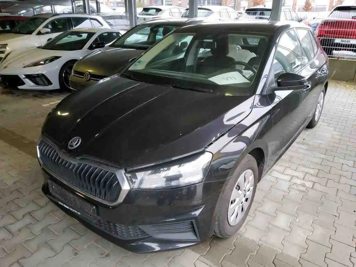 Skoda Fabia 1.0 TSI Amb*LED*ACC*Smart Link*MFL*NAVI*WR*Mod2022 Schwarz - 1