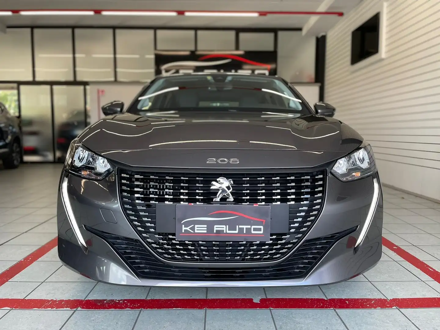 Peugeot 208 1.2 puretech Allure Navi Pack s Gris - 2
