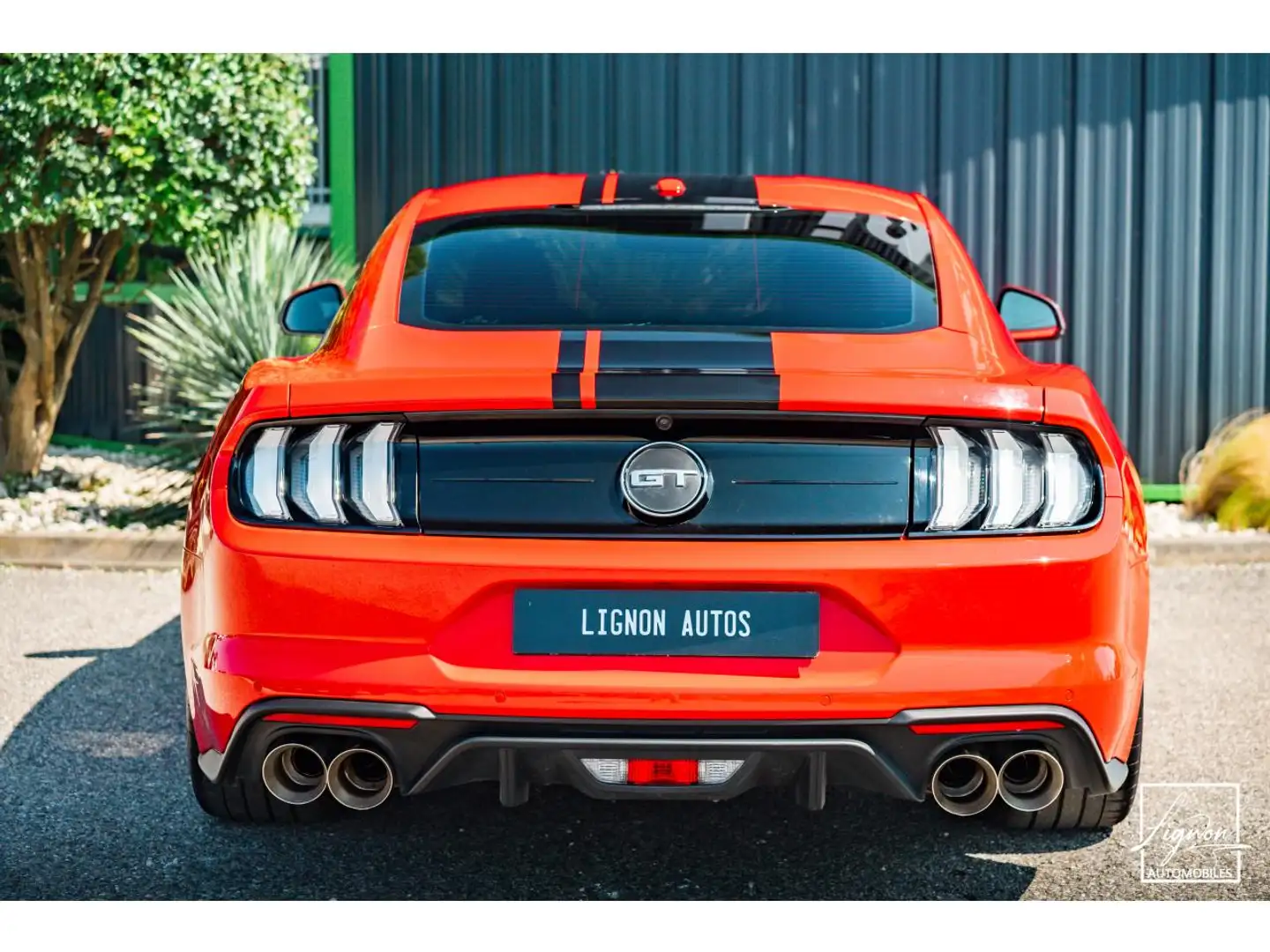 Ford Mustang Mustang Fastback 5.0 V8 Ti-VCT - 450 - BVA  FASTBA Rouge - 2