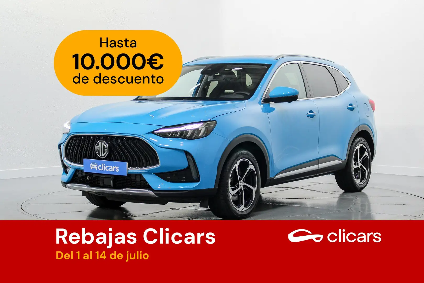 MG HS 1.5 T-GDI Luxury Aut. Blauw - 1