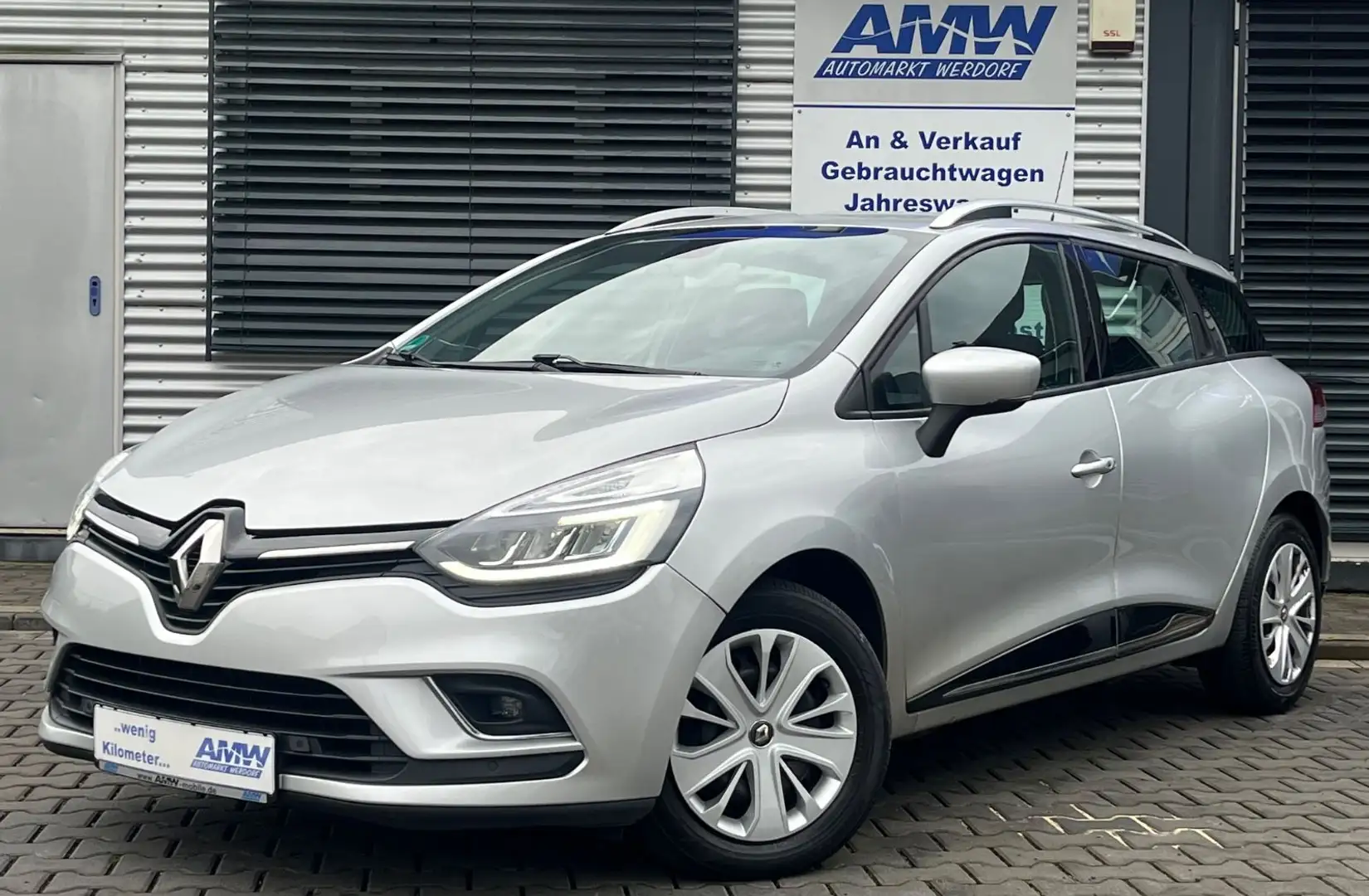Renault Clio 1,5 D Kombi Sitzheizung Kamera Tempomat Navi Argent - 2