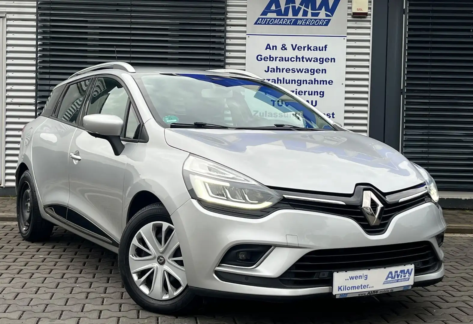 Renault Clio 1,5 D Kombi Sitzheizung Kamera Tempomat Navi Argent - 1
