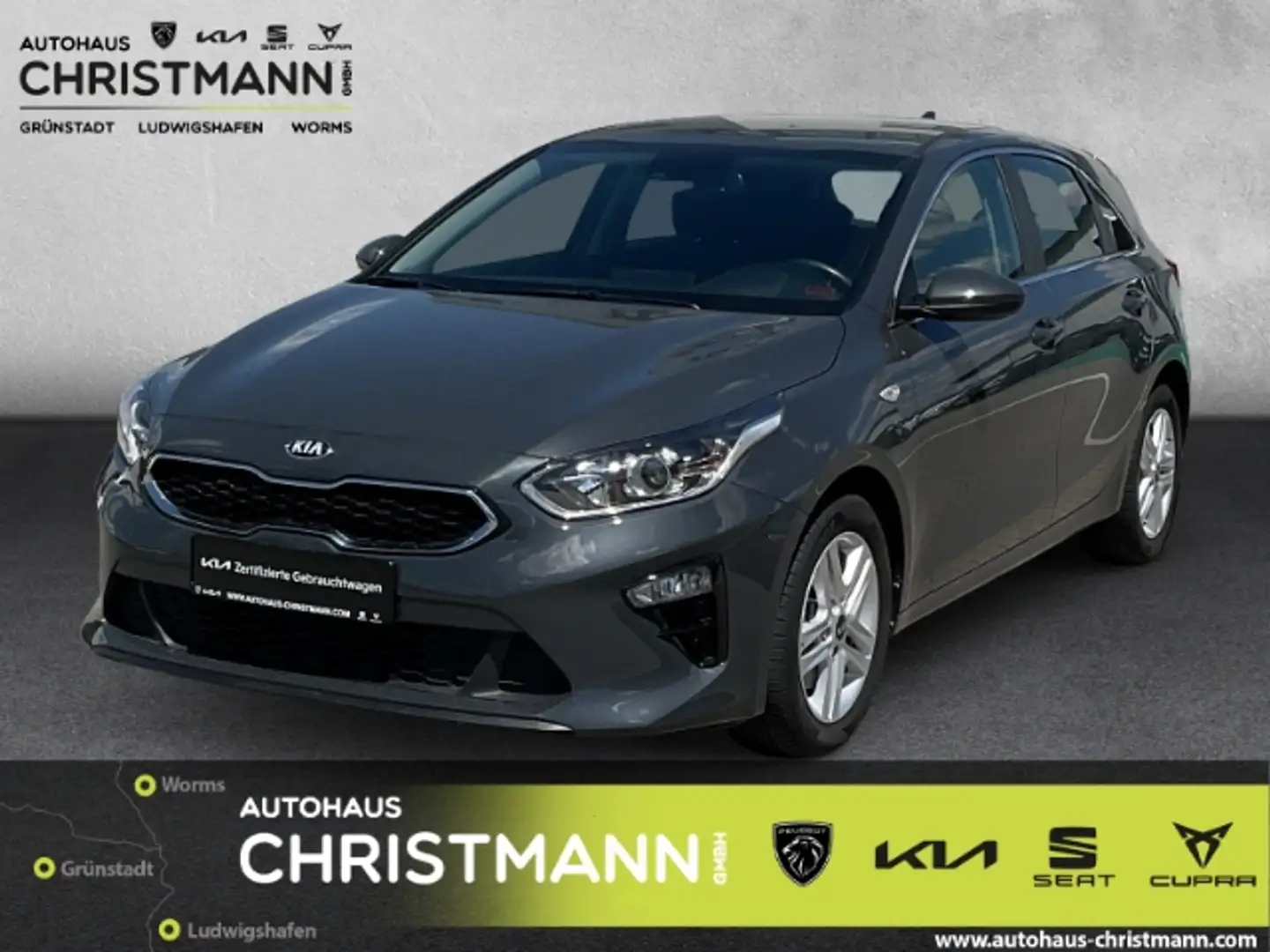 Kia Ceed / cee'd Vision 1.4 T-GDI EU6d-T *Komfortpaket* *Navi* Grau - 1