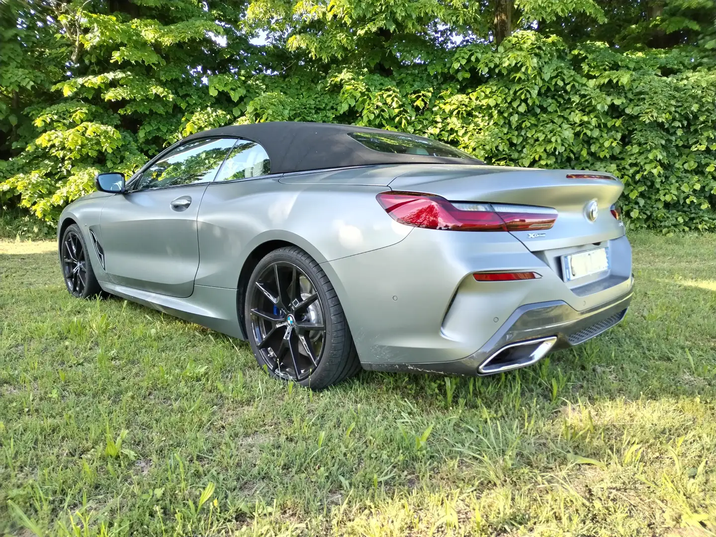 BMW 840 840d Cabrio mhev 48V xdrive auto Gri - 2