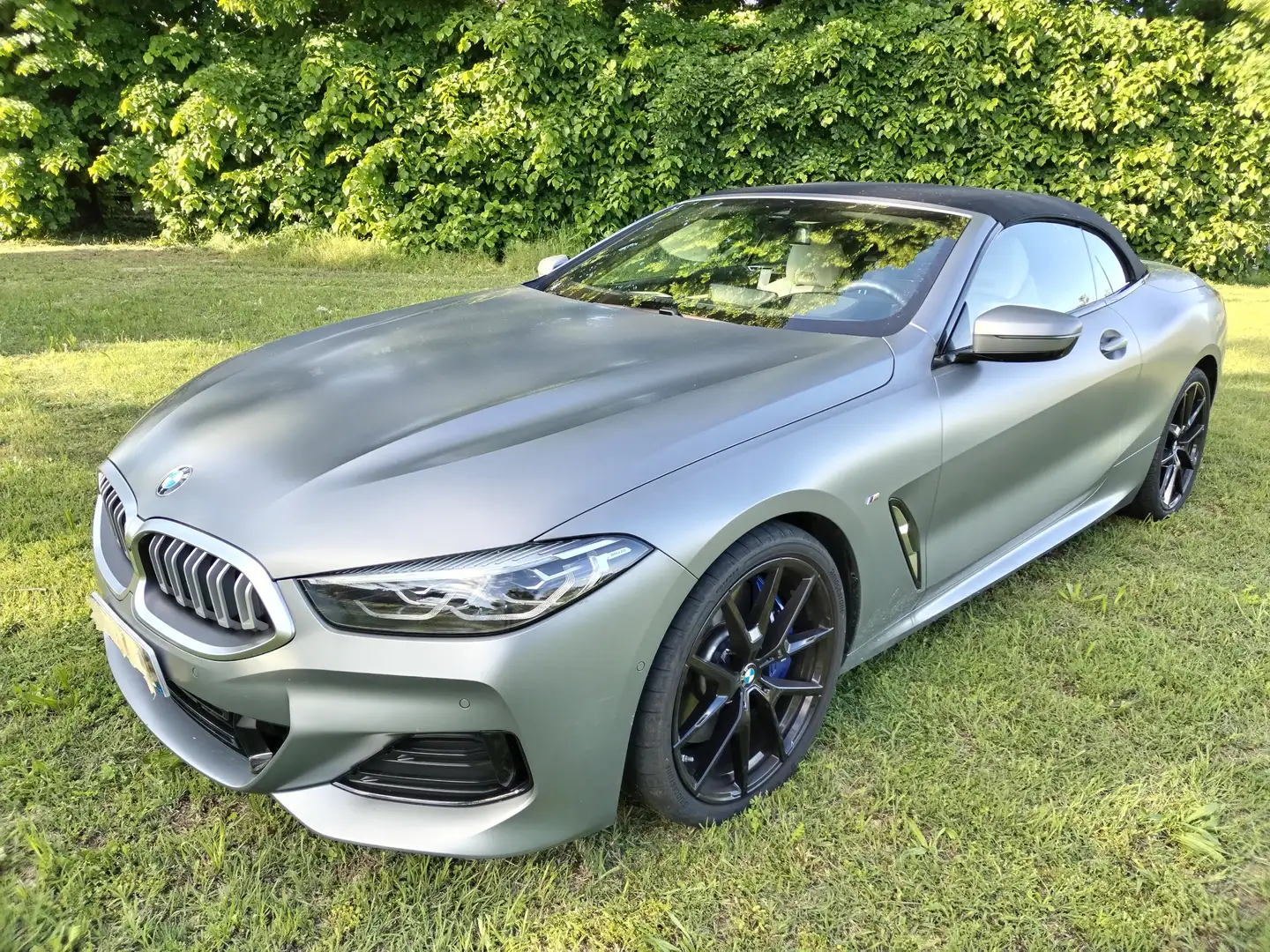 BMW 840 840d Cabrio mhev 48V xdrive auto Gri - 1