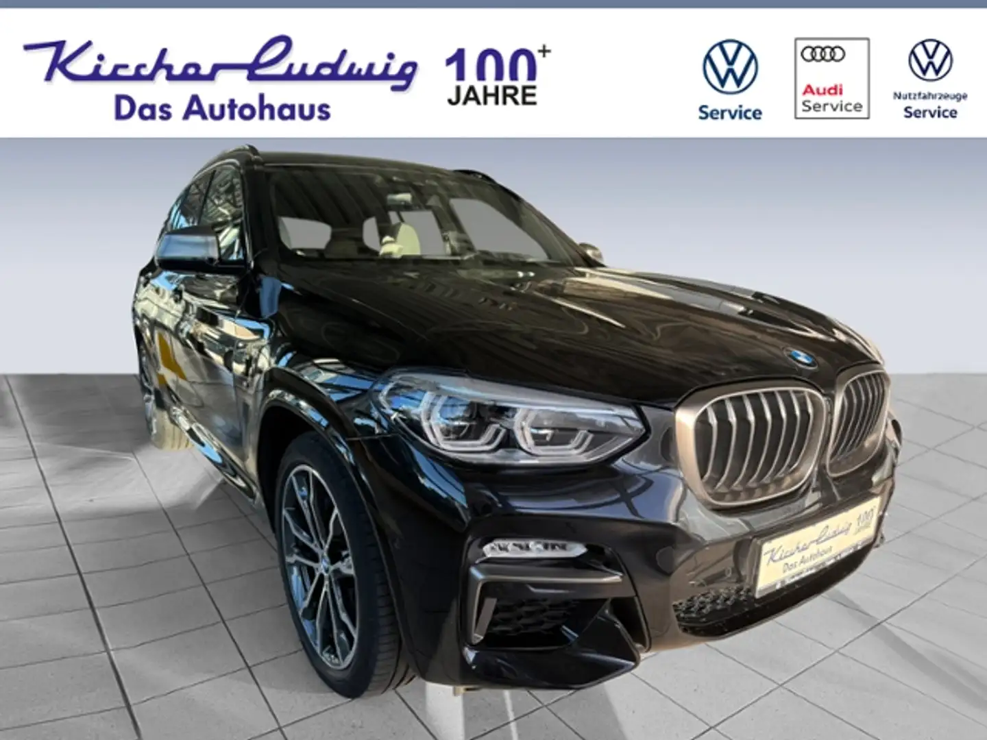 BMW X3 M40 i LED NAVI AHK STHZ Noir - 1