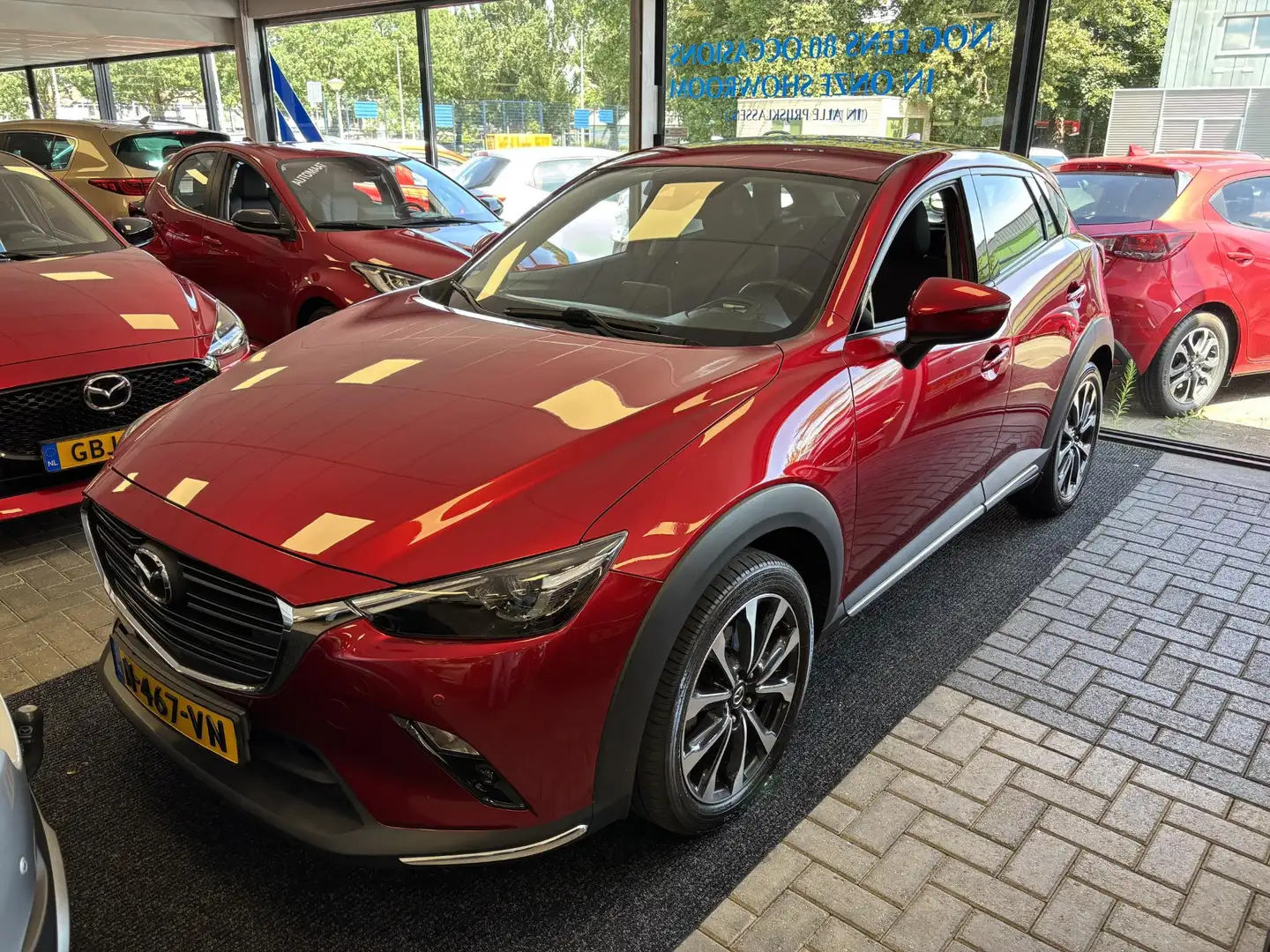Mazda CX-3 2.0 SkyActiv-G 120 GTM-Line , Trekhaak, Navi, Appl Rot - 2