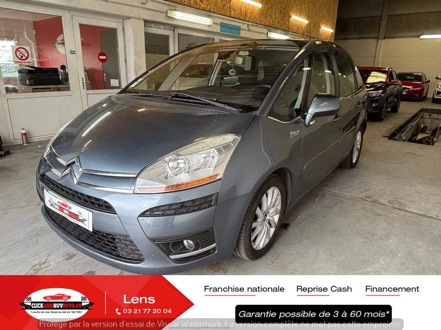 Citroen C4 picasso 1.6 HDI 110CV / CLIMATISATION / REGULATEUR Grigio - 1