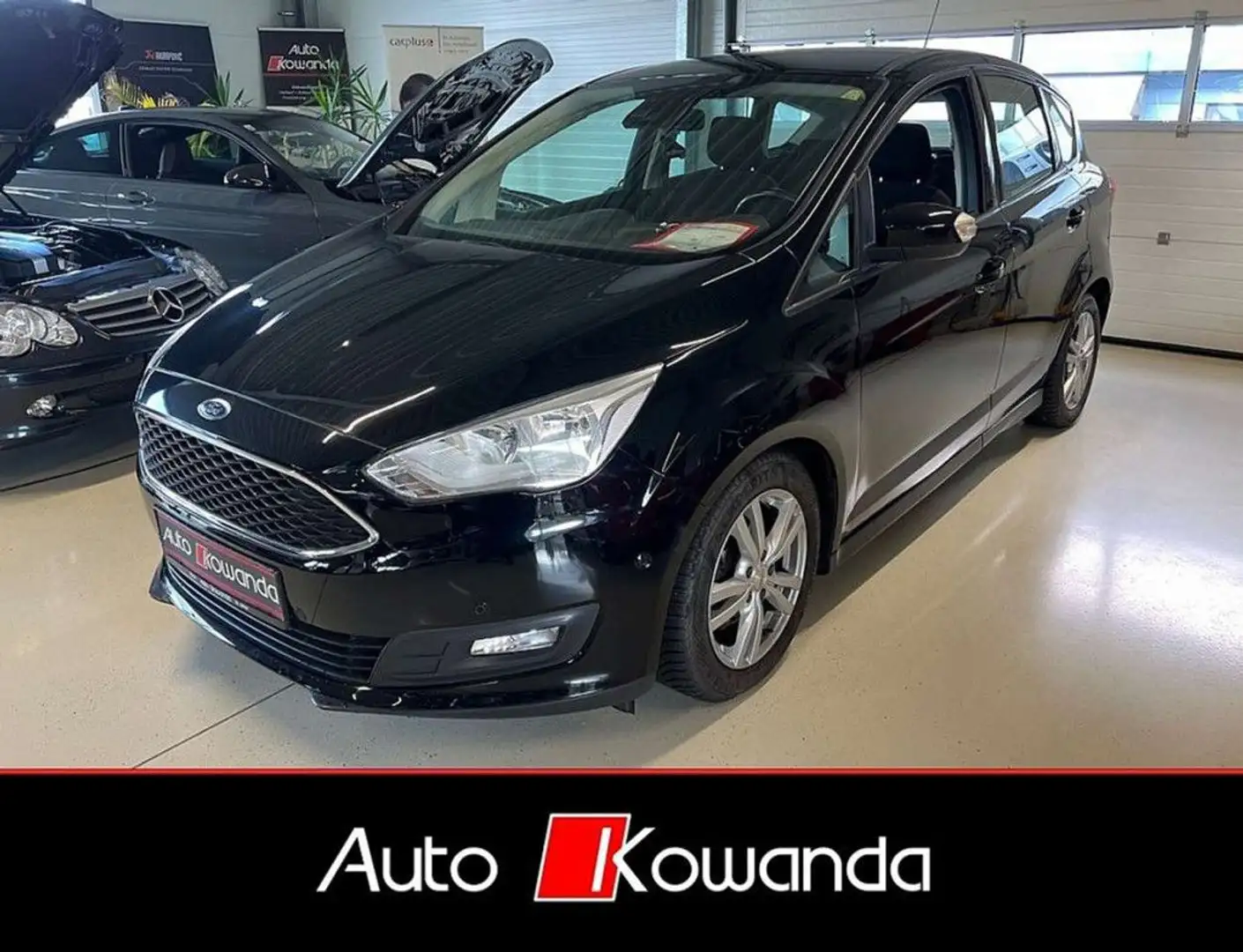 Ford C-Max Trend 1,0 EcoBoost -1.Besitz *Wenig Km* Zwart - 2