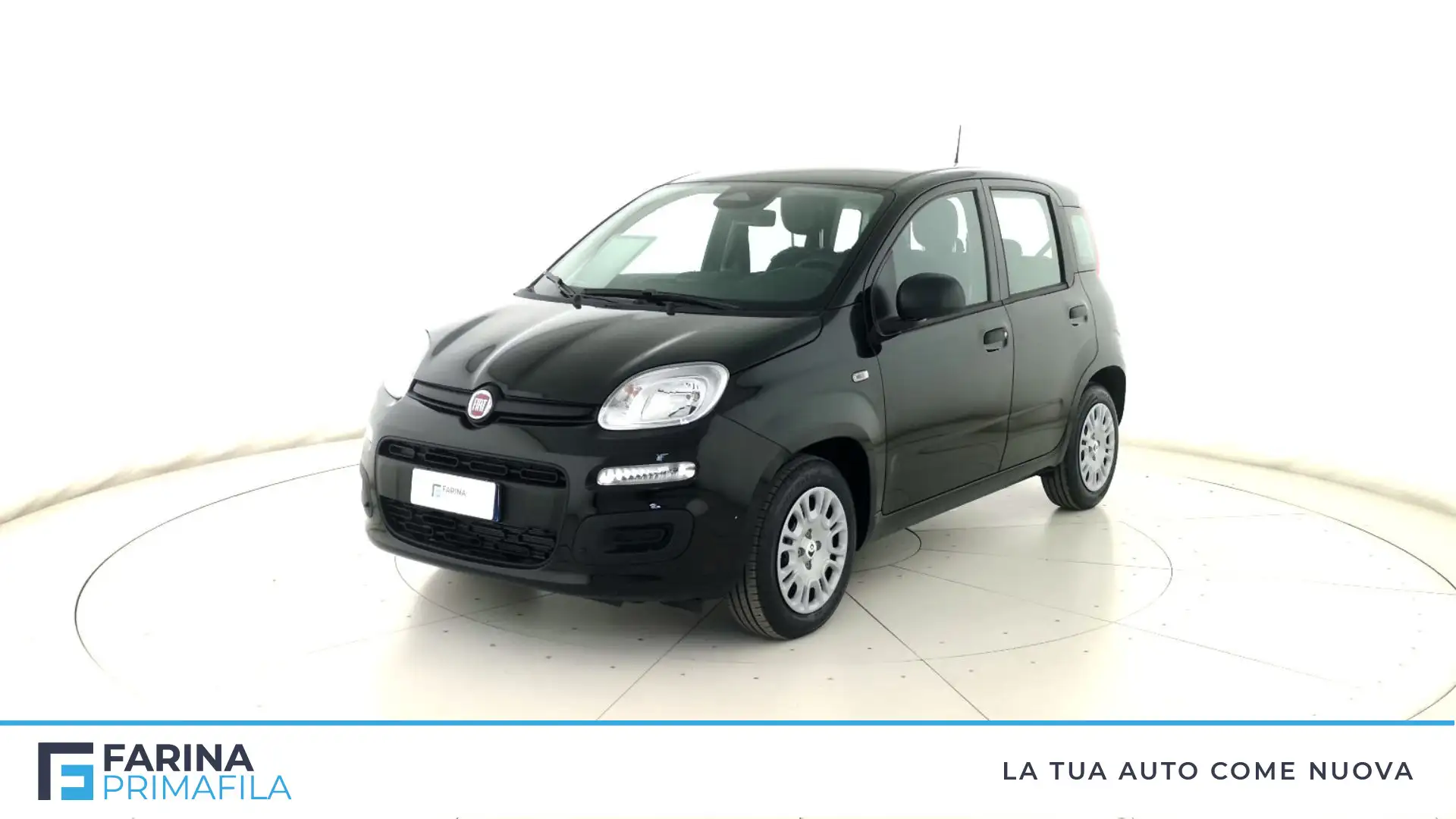 Fiat Panda 1.0 FireFly Hybrid Zwart - 1