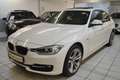 BMW 318 D F30 SPORT LINE*2.HAND*GLASDACH*XENON*NAVI(Prof.) Blanc - thumbnail 1