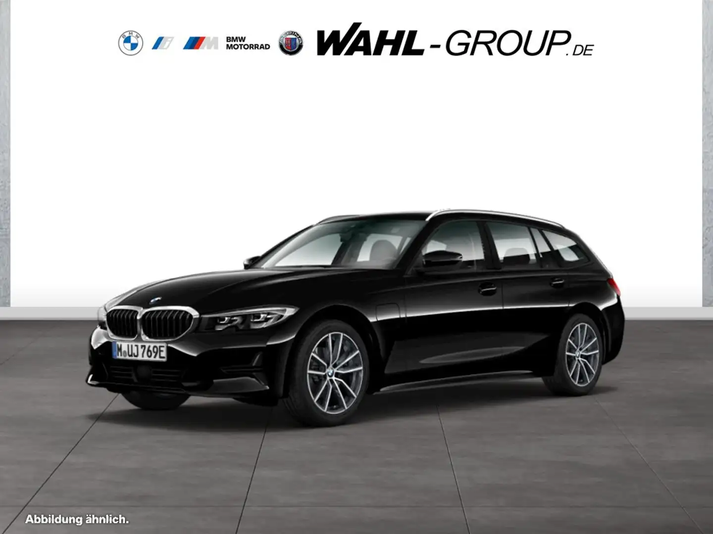 BMW 330 e TOURING ADVANTAGE LC PROF SPORTSITZE AHK   ALARM Schwarz - 1