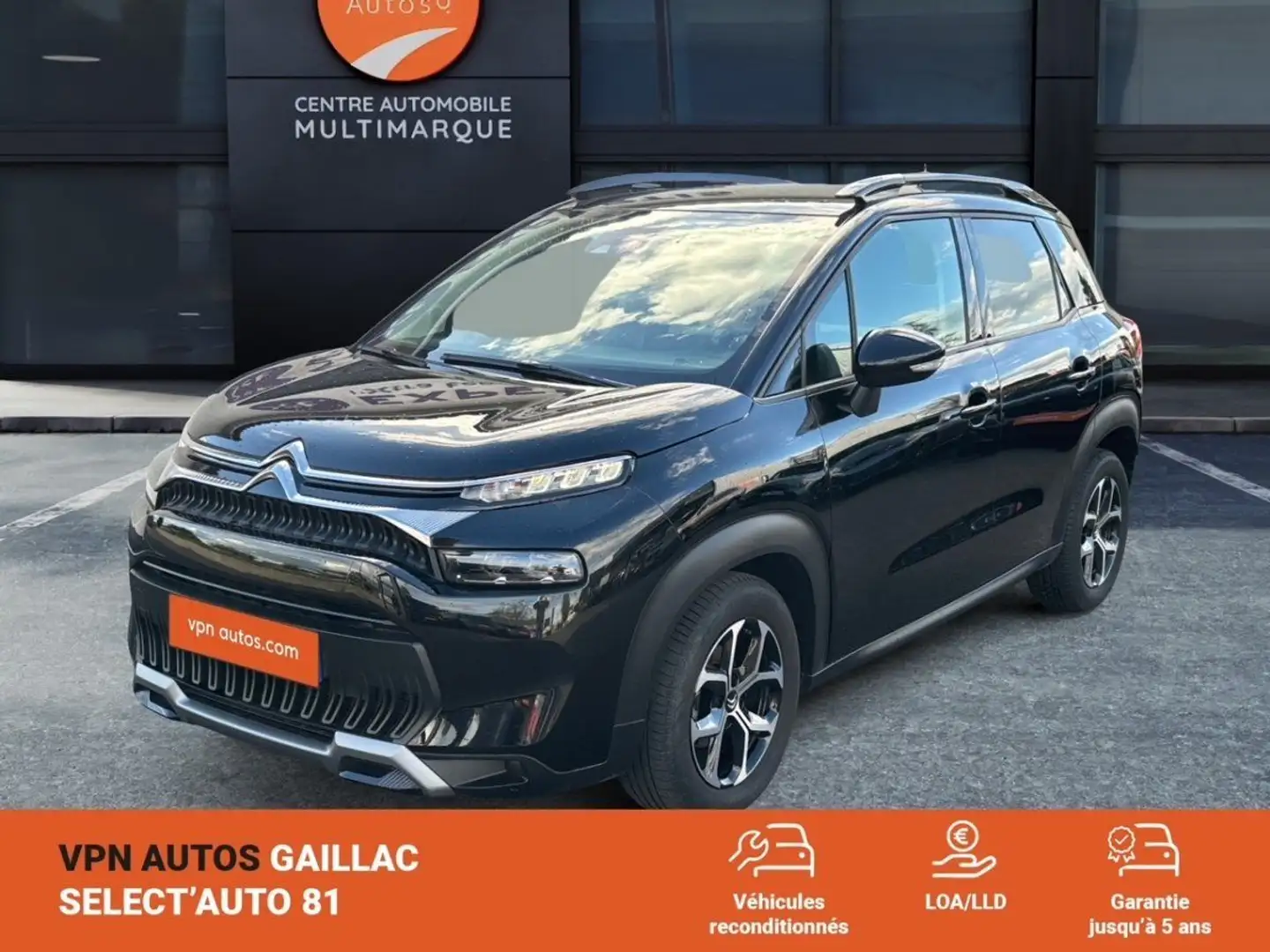 Citroen C3 Aircross BlueHDi 110 S&S BVM6 Plus Noir - 1