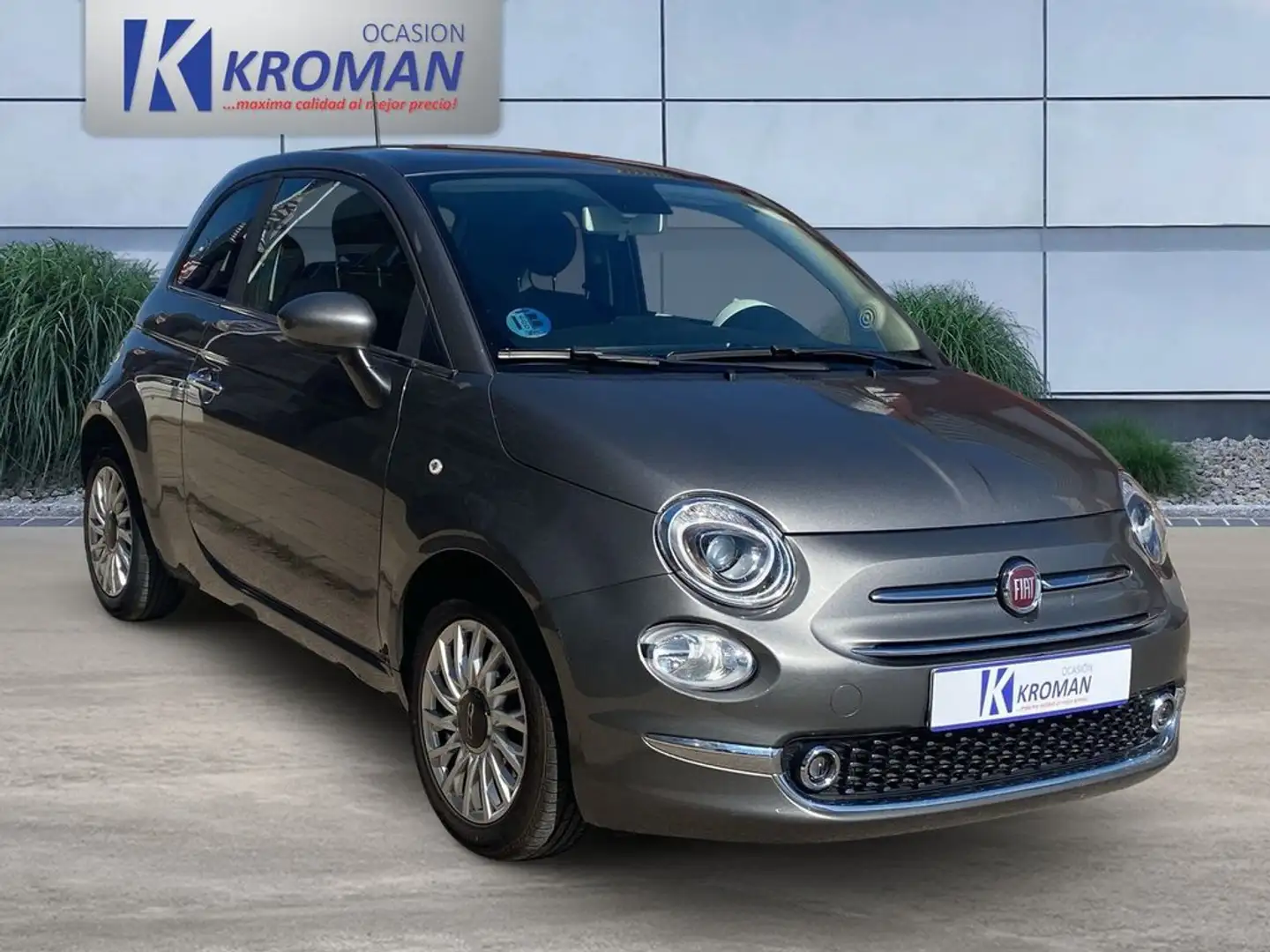 Fiat 500 1.0 Hybrid Montrim 70cv Gris - 1
