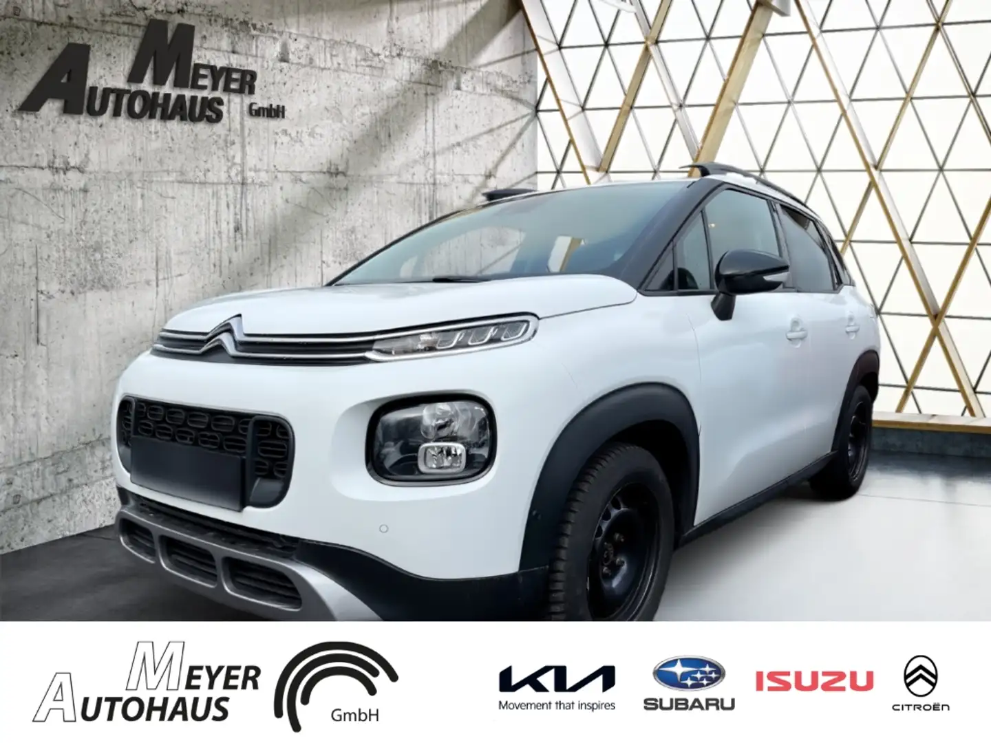 Citroen C3 Aircross PureTech 110 1.2 +Navi+Klima Weiß - 2